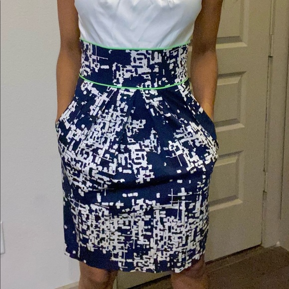 Teeze Me Strapless Umpire Shift Dress! with pocket - Picture 12 of 13